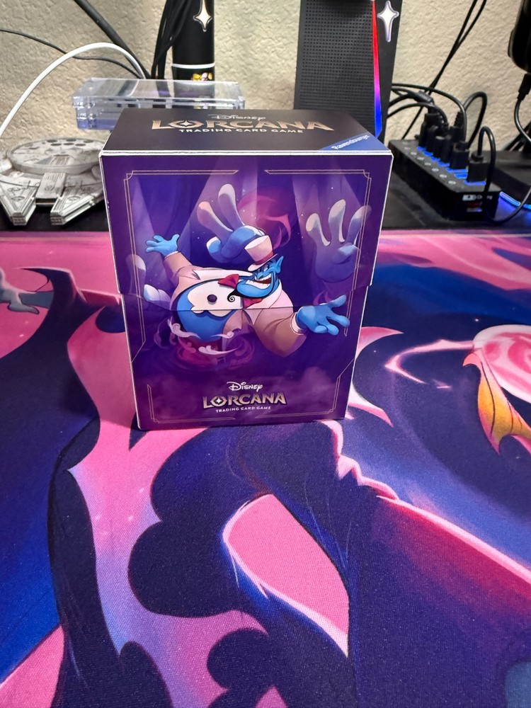 Disney Lorcana Deck Box Genie