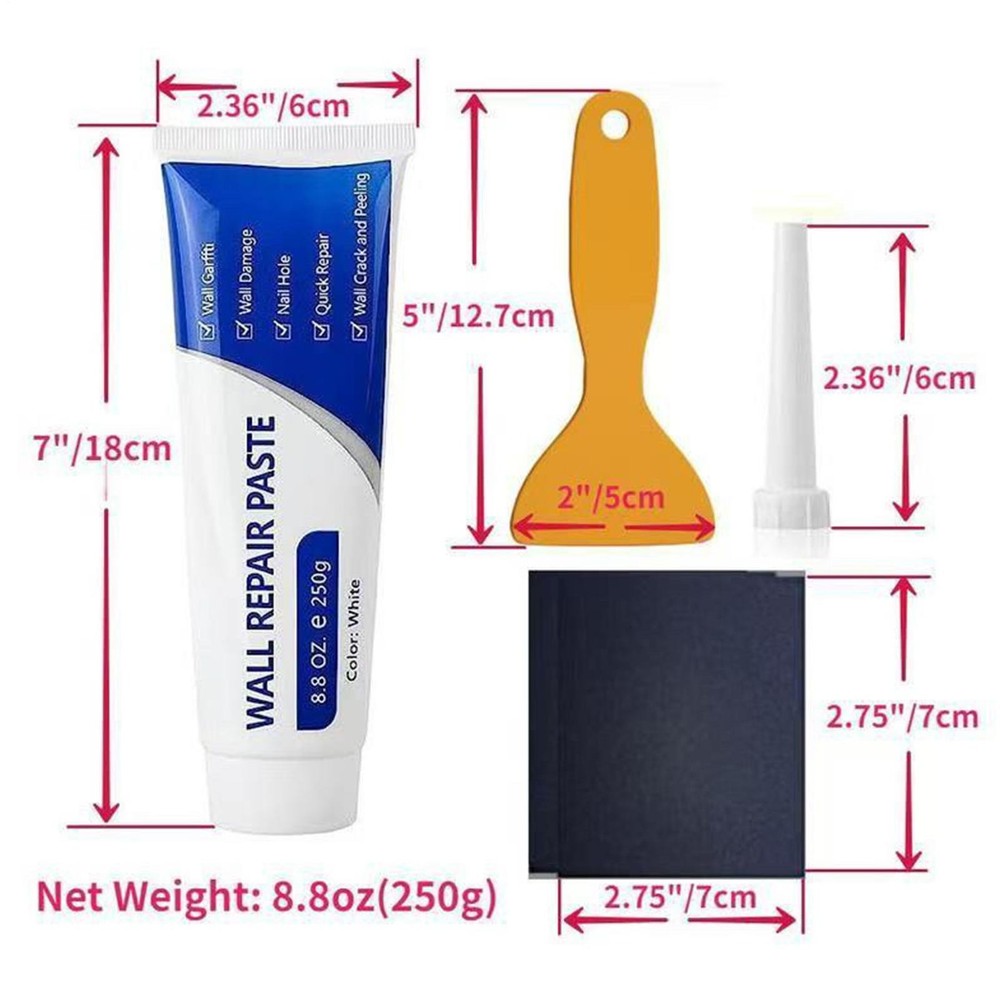 Wall Repair Paste Drywall Quick Drying Mending Putty Wall Mending Paste