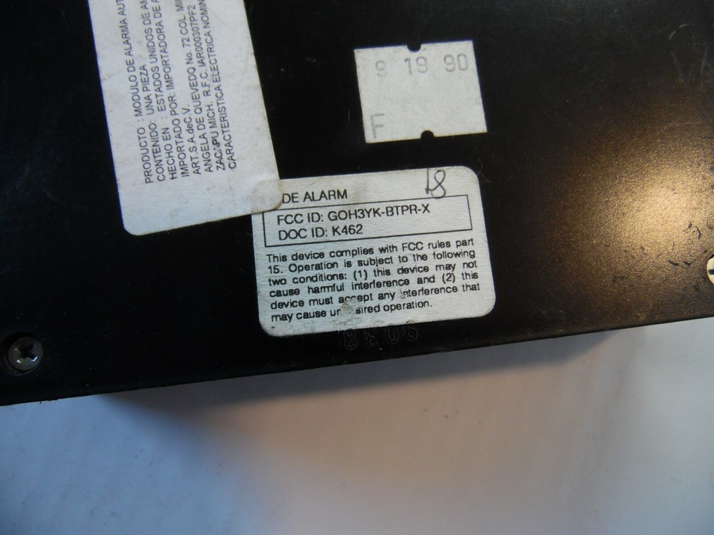 GOH3YK-BTPR-X Ford Remote Keyless Entry Module new