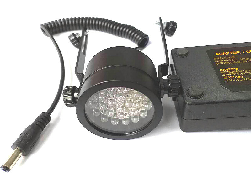 90-240V 28 LED Lamp Beads Angle Brightness Adjustable Microscope Llight Source