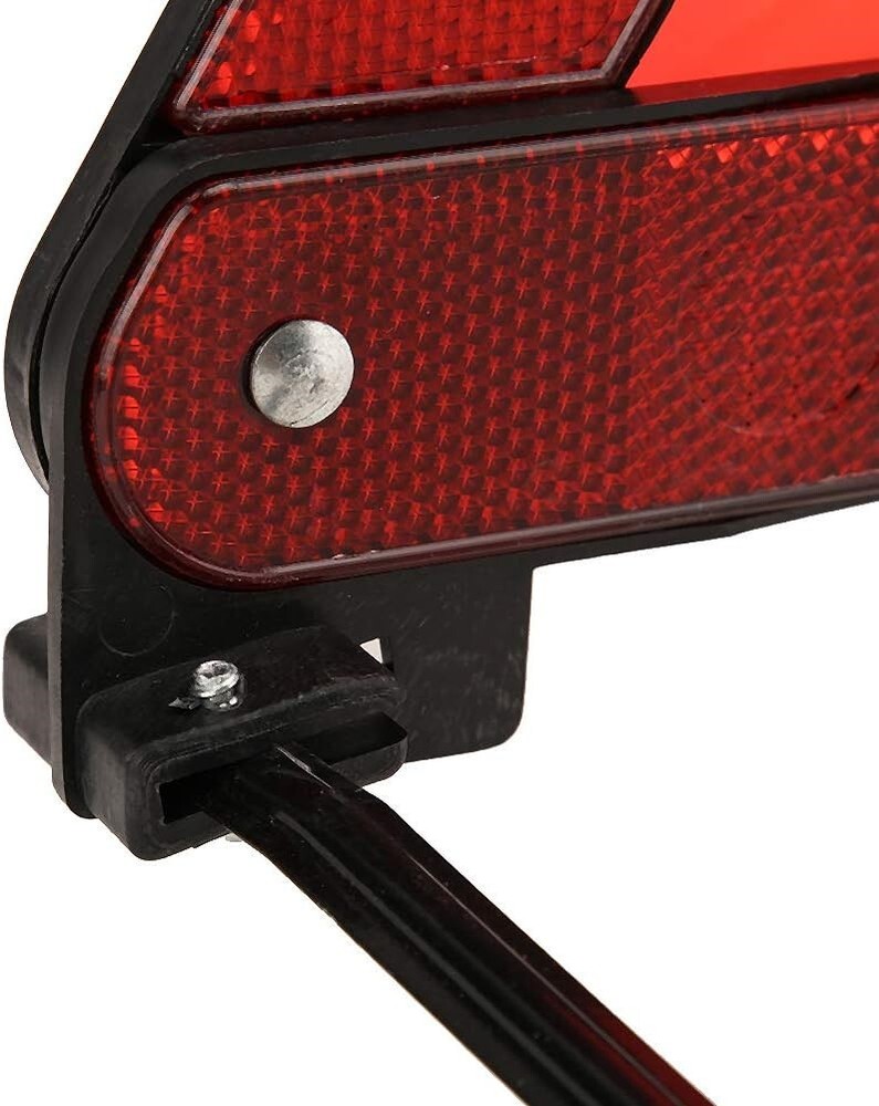 Clear-Sight Foldable Car Triangle-Durable Construction f Emergency Roadside Use