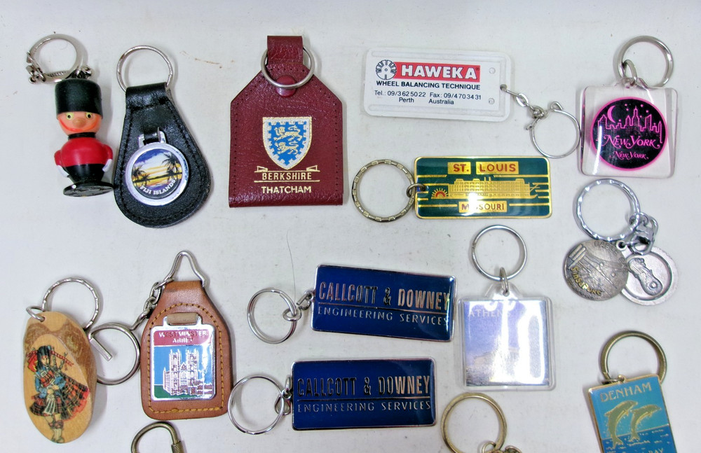 Selection of 24 Keyrings