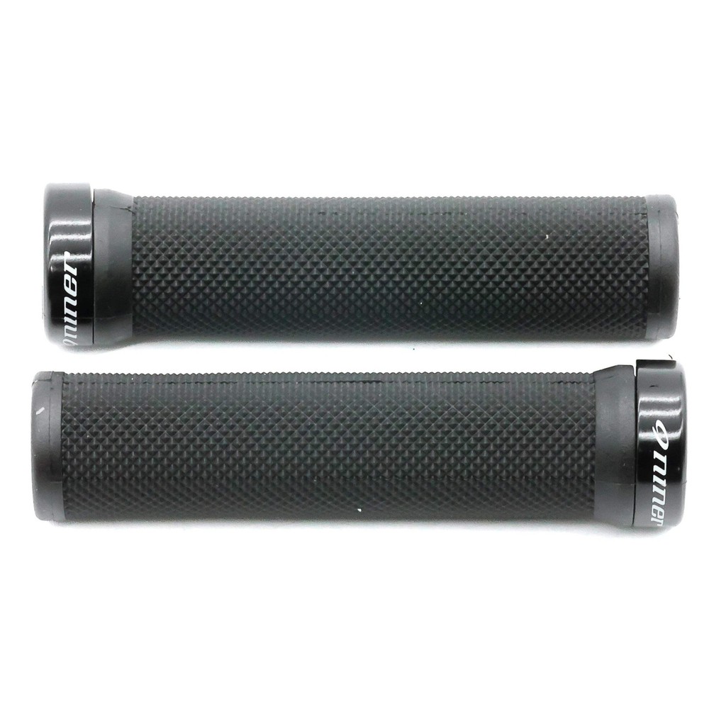 Niner Lock On MTB Grips Black - Plastic