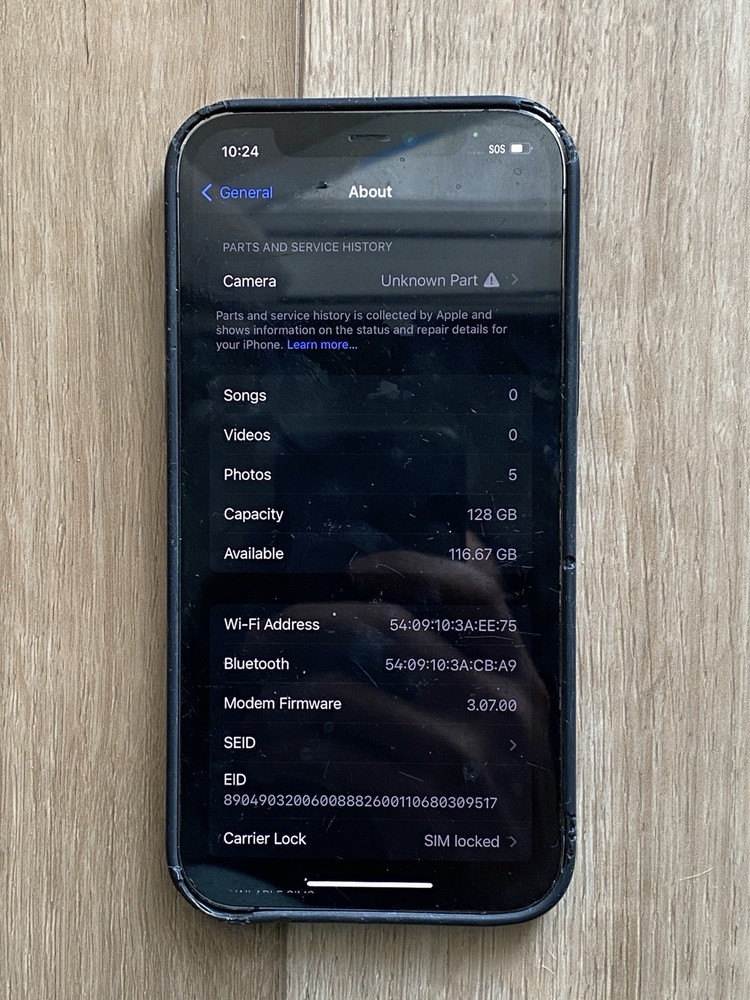 At&T Apple iPhone 12 Pro 128GB [Read Description]