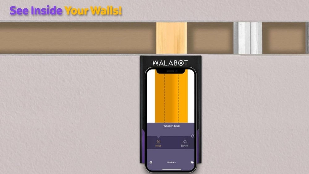 WALABOT DIY 2 - Advanced Stud Finder and Wall Scanner for Android & iOS...