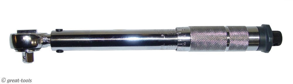3/8” DRIVE TORQUE WRENCH – micrometer click type wrenches – hand tool tools