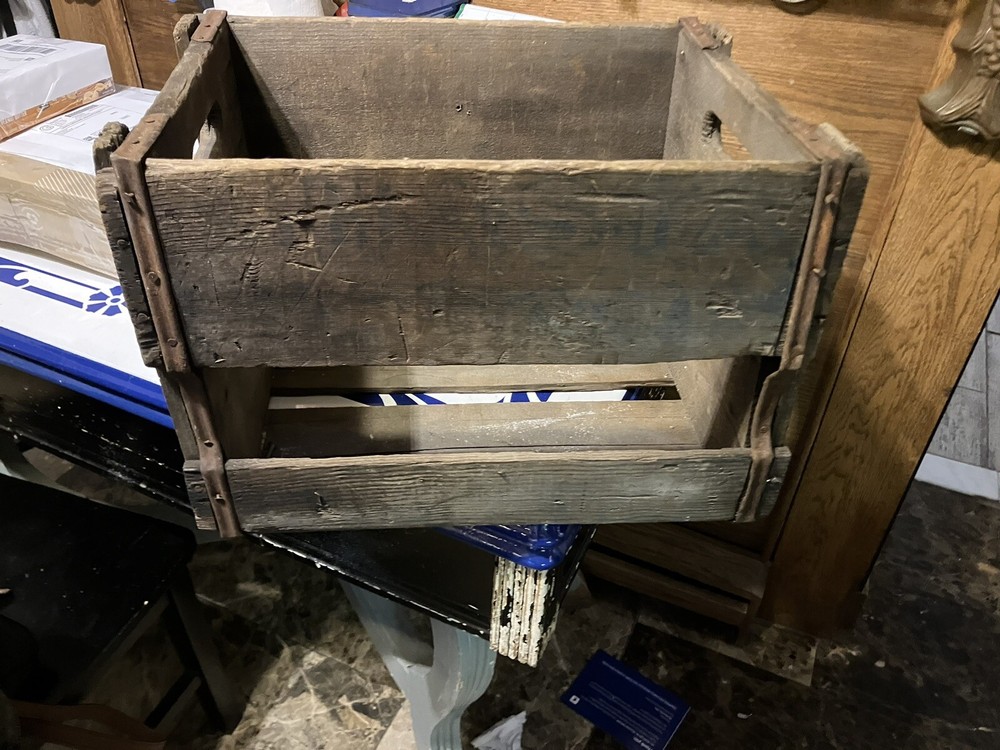 Shasta Water Wood Crate