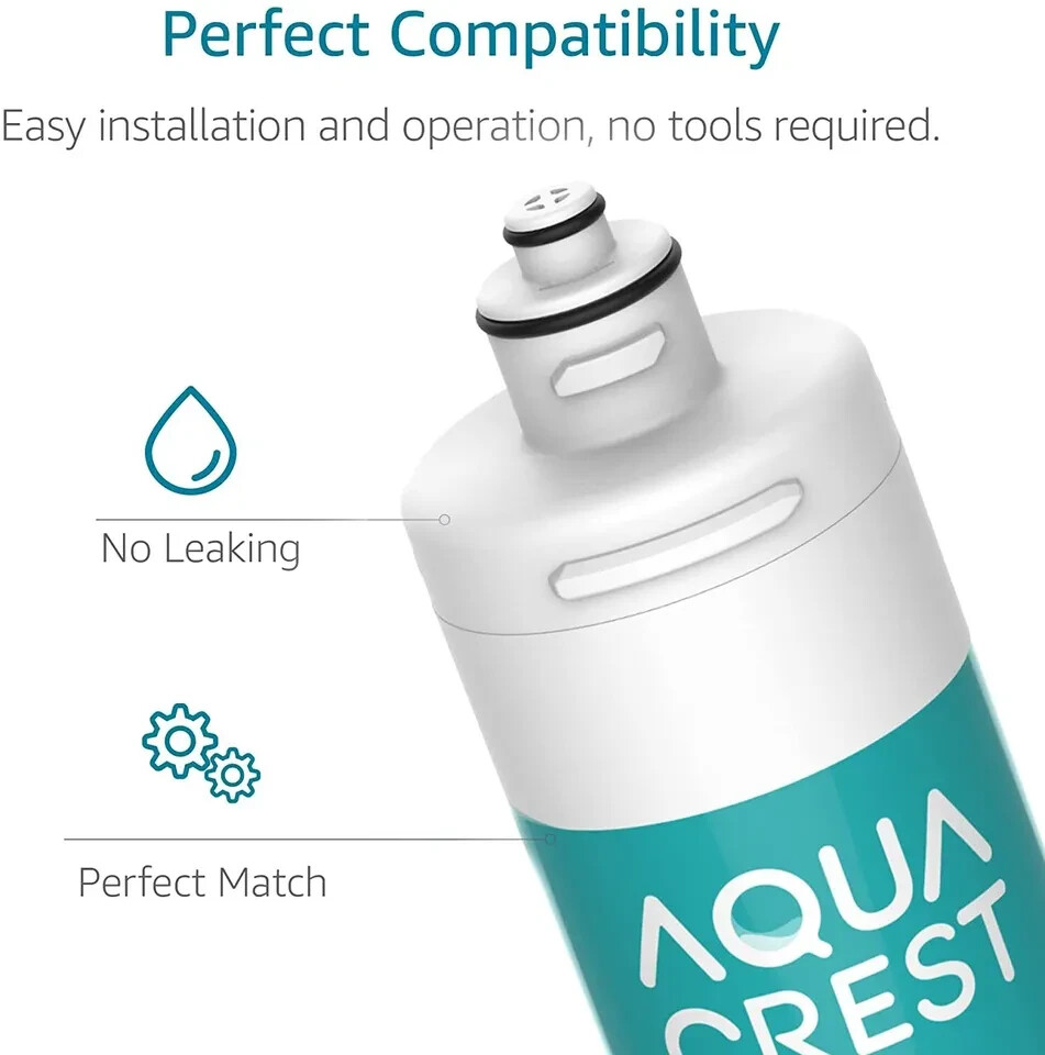 AQUA CREST I2000 2 Under Sink Water Filter, Replacement for Everpure i2000 (6)