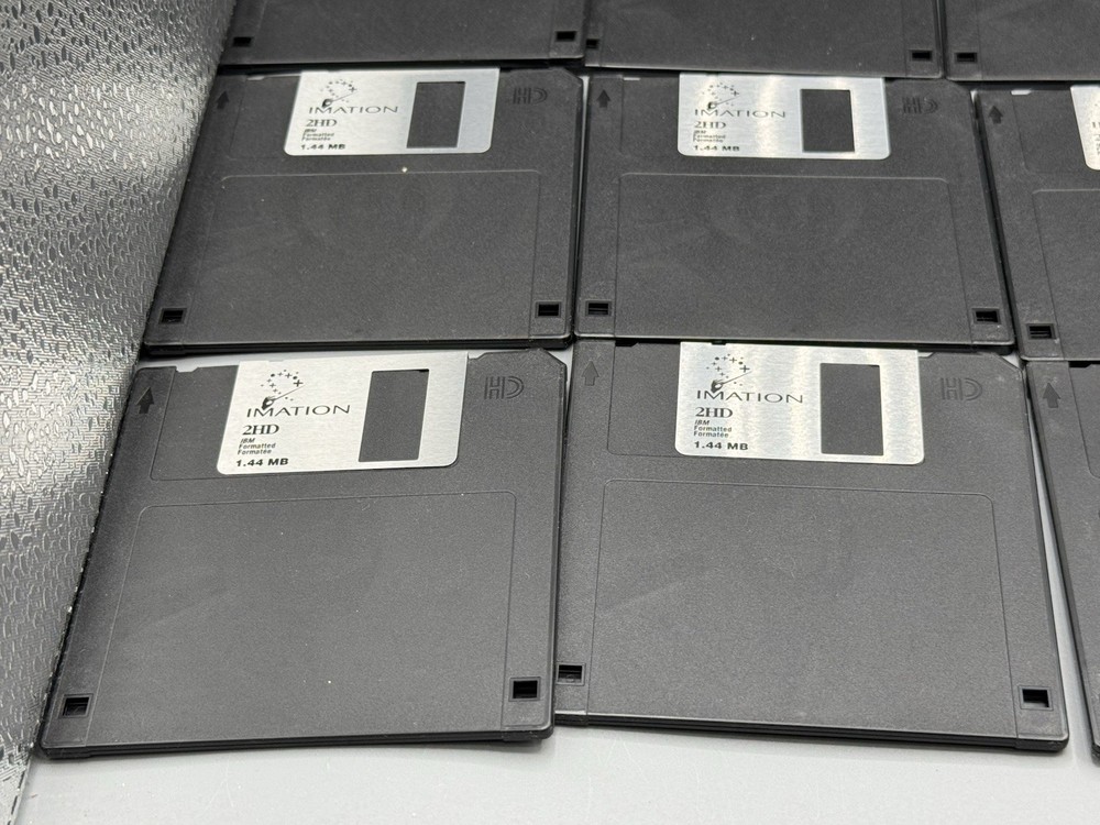 Imation 2HD Diskettes 3.5" Floppy Disk 1.44MB Pack Of 24