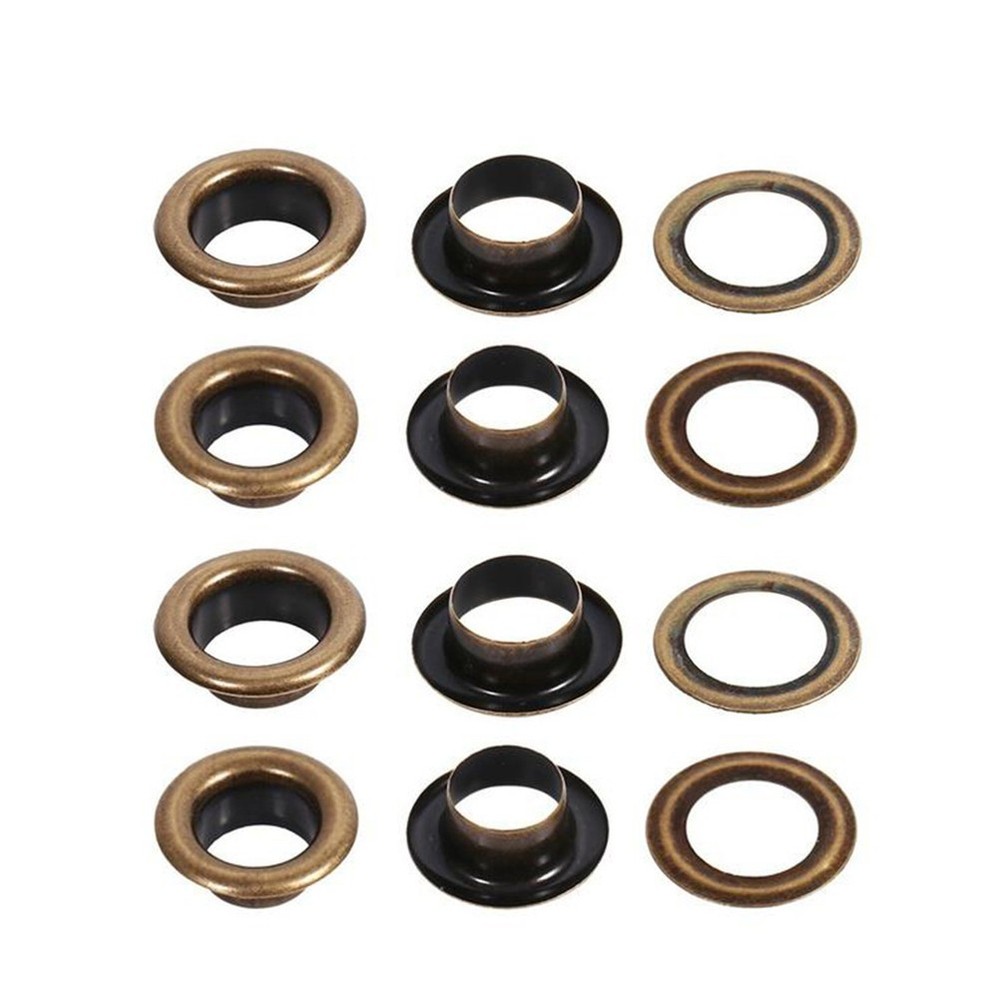 20 Pcs Grommets Kit Eyelets for Paper Crafting Copper Boot Rivets