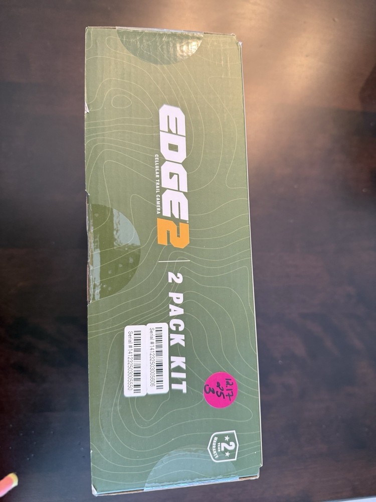 Moultrie Mobile Edge2 Cellular Trail Camera 2 Pack Kit