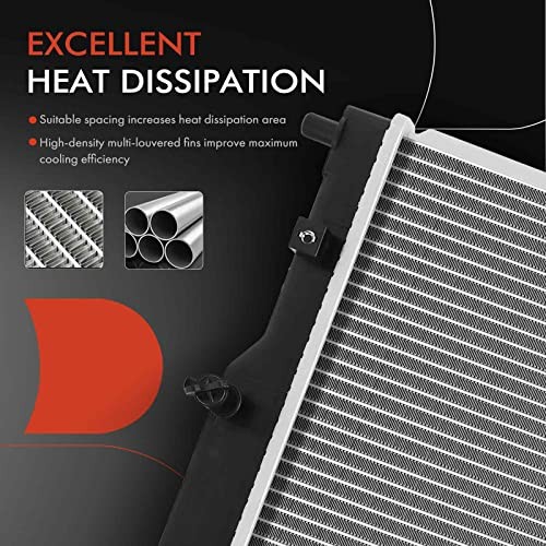 Engine Coolant Radiator Assembly Compatible with Mazda CX-3 CX3 2016 2017