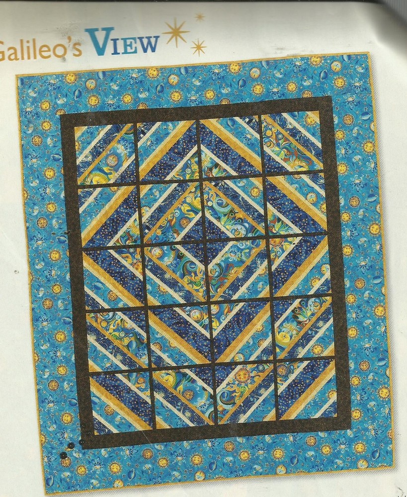 A0127 GALILEO'S VIEW QUILT PATTERN/INSTRUCTIONS