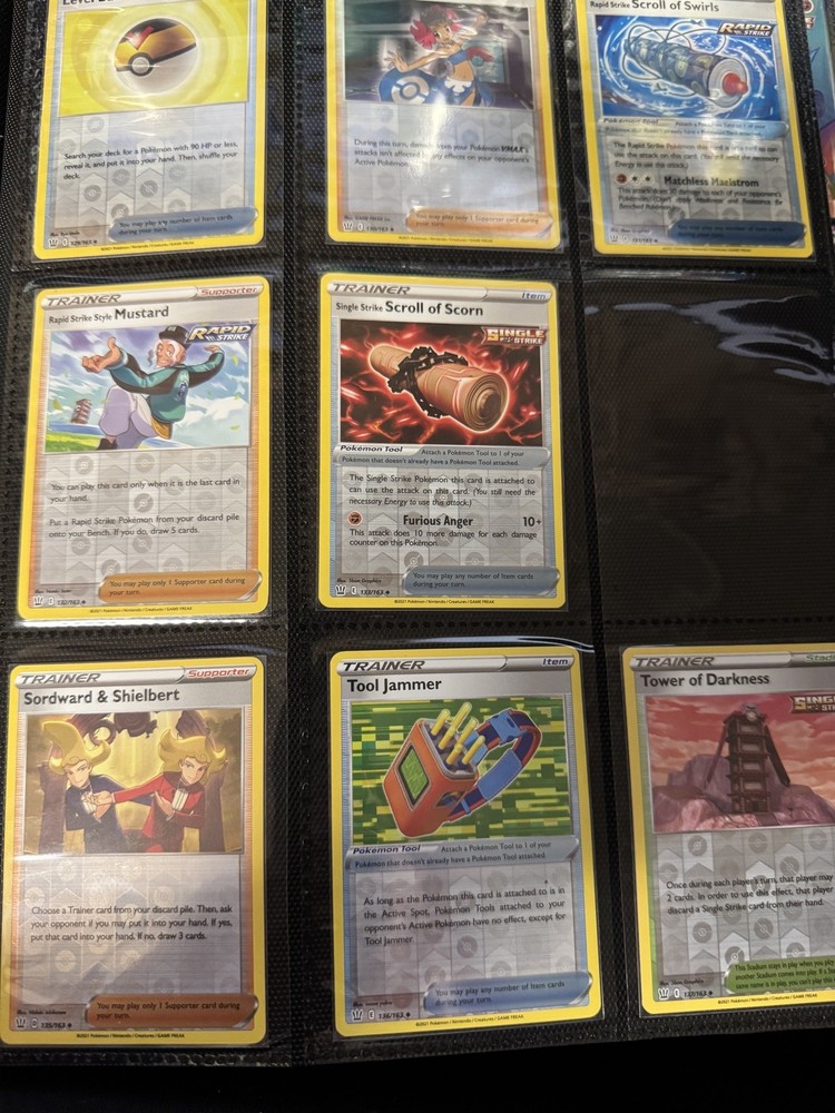 Pokemon S&S Battle Stylese: Almost Complete Master Set Binder!