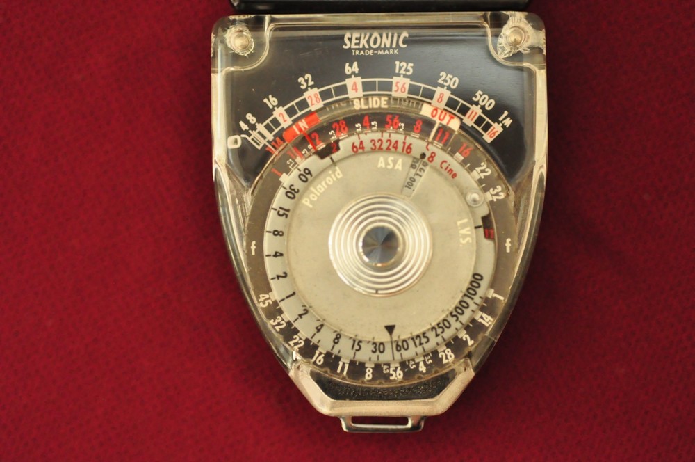 SEKONIC Studio Deluxe Model S Exposure Light Meter Nice Display Collector Piece