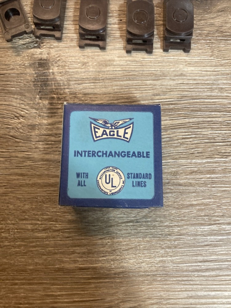 Eagle Interchange Line Blank Insert 935 Brown 5 Pack Vintage