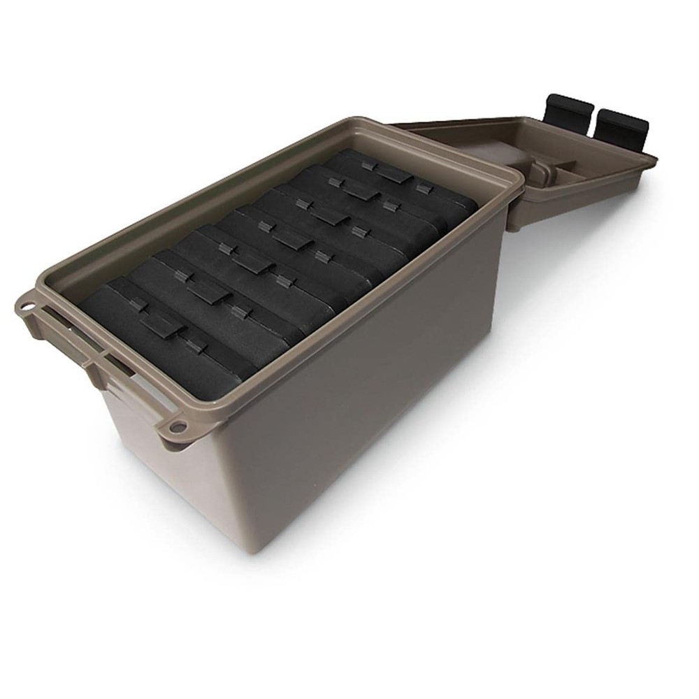 MTM ACC45 Ammo Can Combo, Holds 700 Rounds, Stackable, Dark Earth