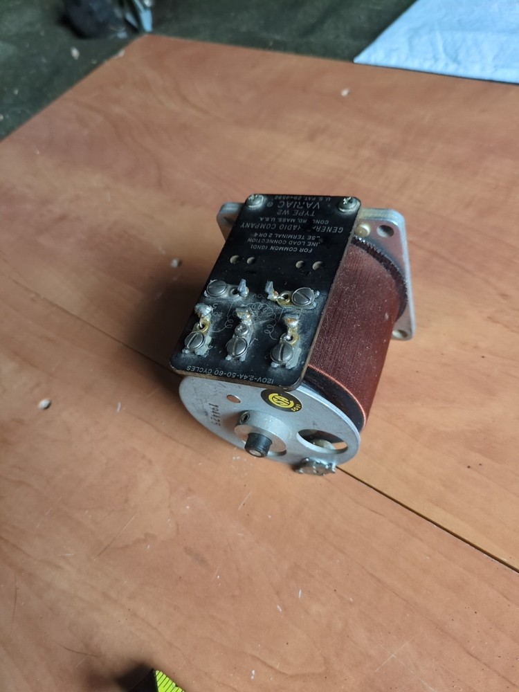 Vtg. General Radio Variac Type W2 Transformer/Variac Electronic Part