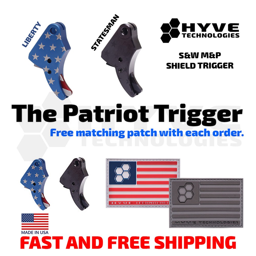 Hyve Technologies Patriot Trigger System for the M&P Shield 9/40