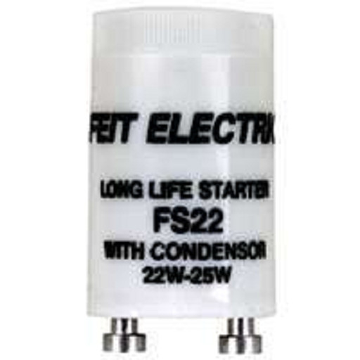 Feit Electric FS22/10 Fluorescent Starter 22-25W w/ Condenser
