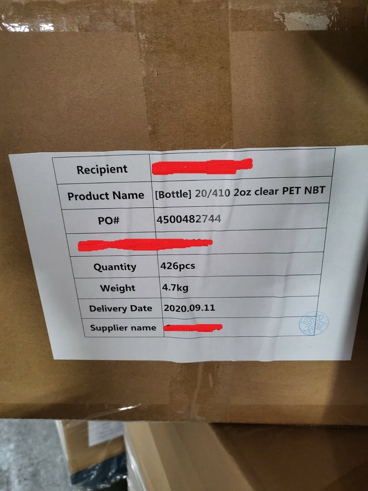 20/410 2oz bottles with flip top - HUGE BULK