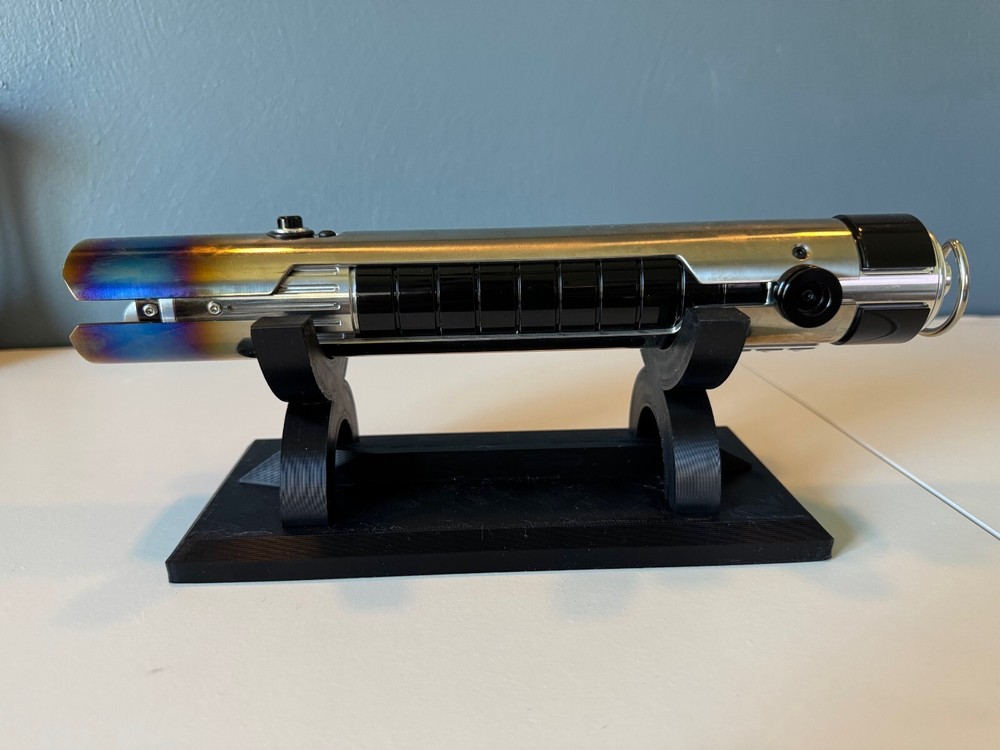Lightsaber Stand | Black 8" x 3.5" x 3"