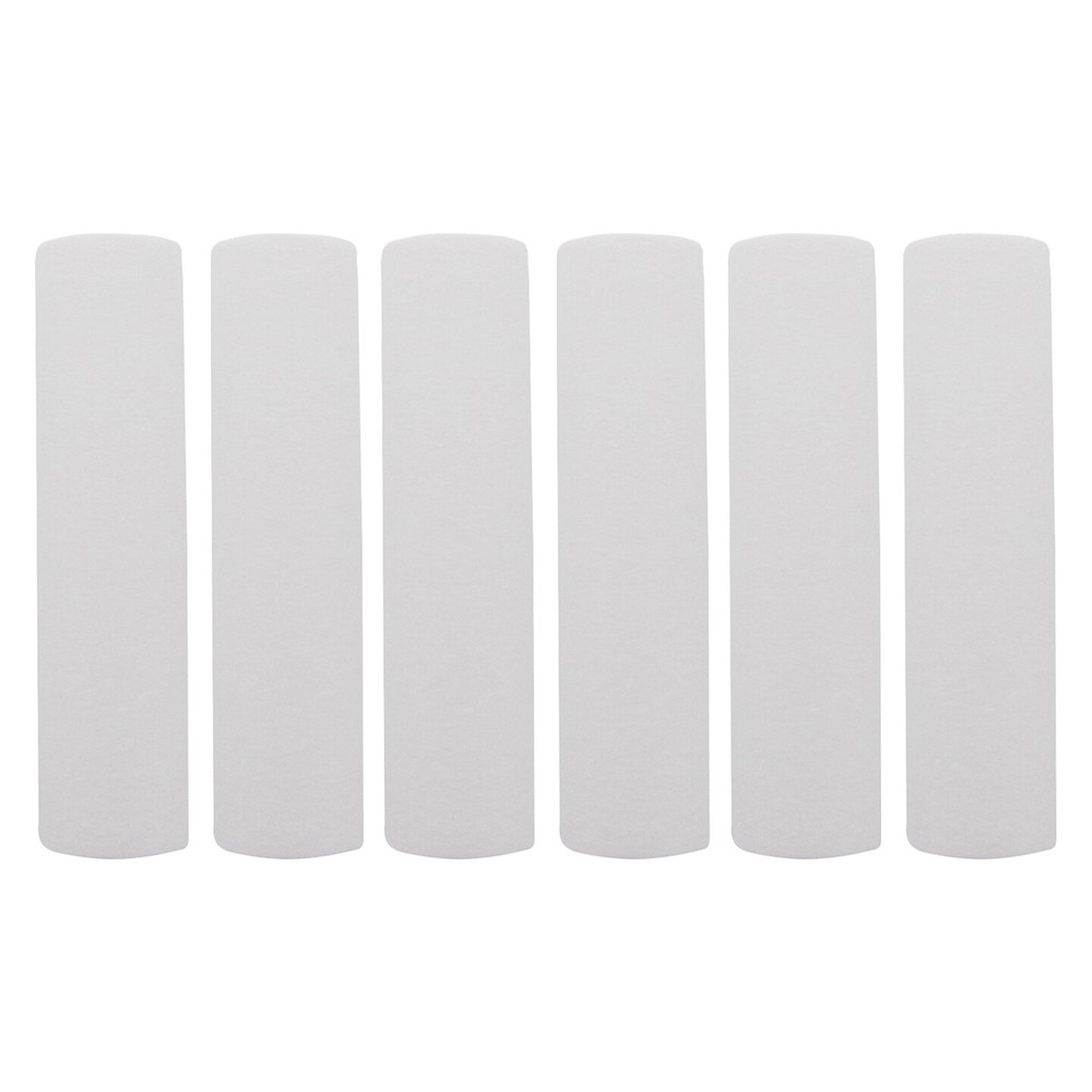 10 x 2.5 Inch 10 Micron Polypropylene Sediment Water Filter 6 Pack
