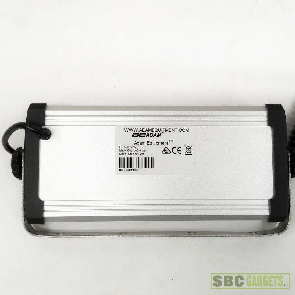 Bench Scale w/ Remote Display Adam Equipment CPWplus 35M- Ships Same Day