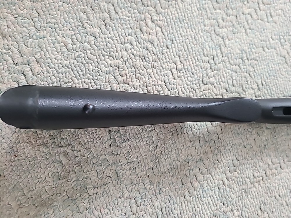 Knight Black Knight Muzzleloader Solid Black Stock With Buttpad Sling Swivels