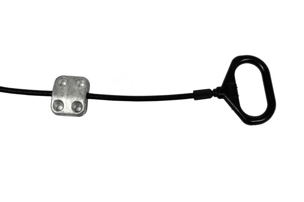 D-Pull Recliner Handle and Cable, 3mm Barrel, 3.25" Exposed Wire, 41"