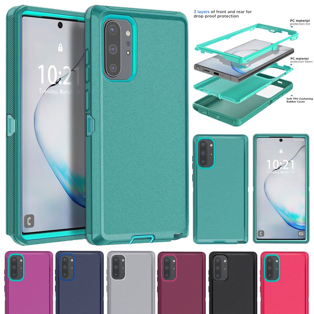 For Samsung Galaxy Note10/Note10 Plus Shockproof Case Heavy Duty Rugged Cover