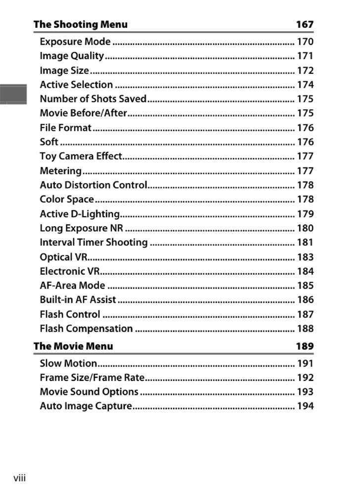 Nikon 1 V3 — User Reference Manual Guide — 295 Pages — Printed & Bound in USA