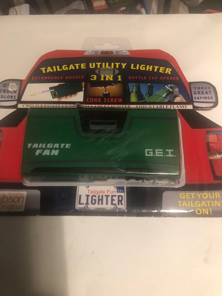 Tailgate 3-In-1 Utility Lighter, Cork Screw & Bottle Cap Opener