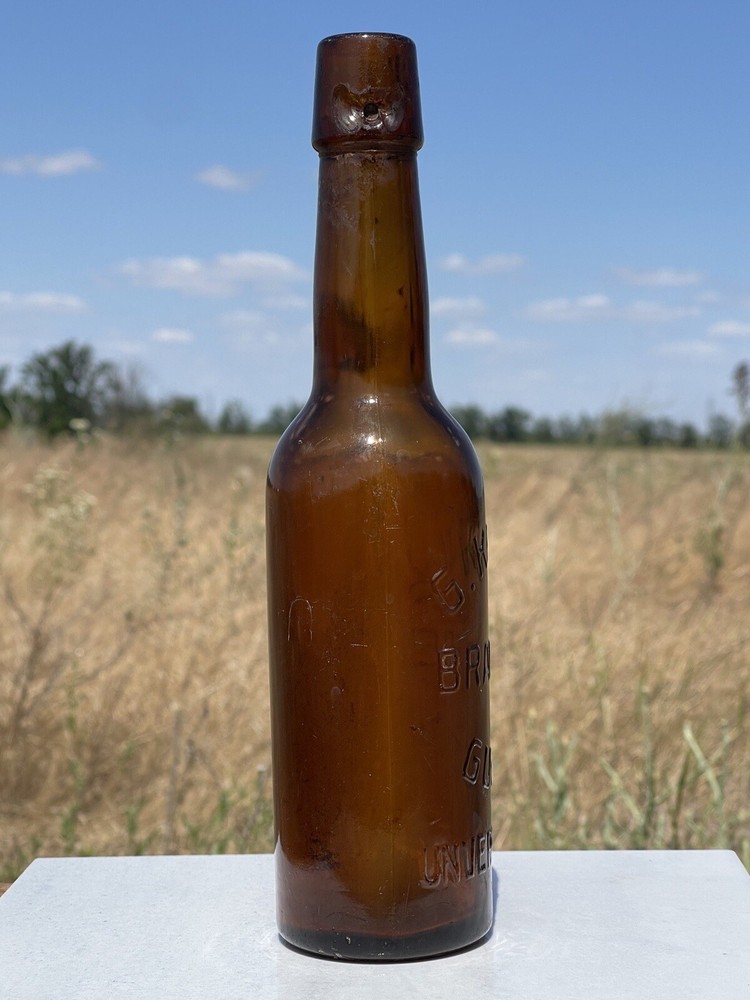 Vintage beer bottle G.KROLL 1935 's
