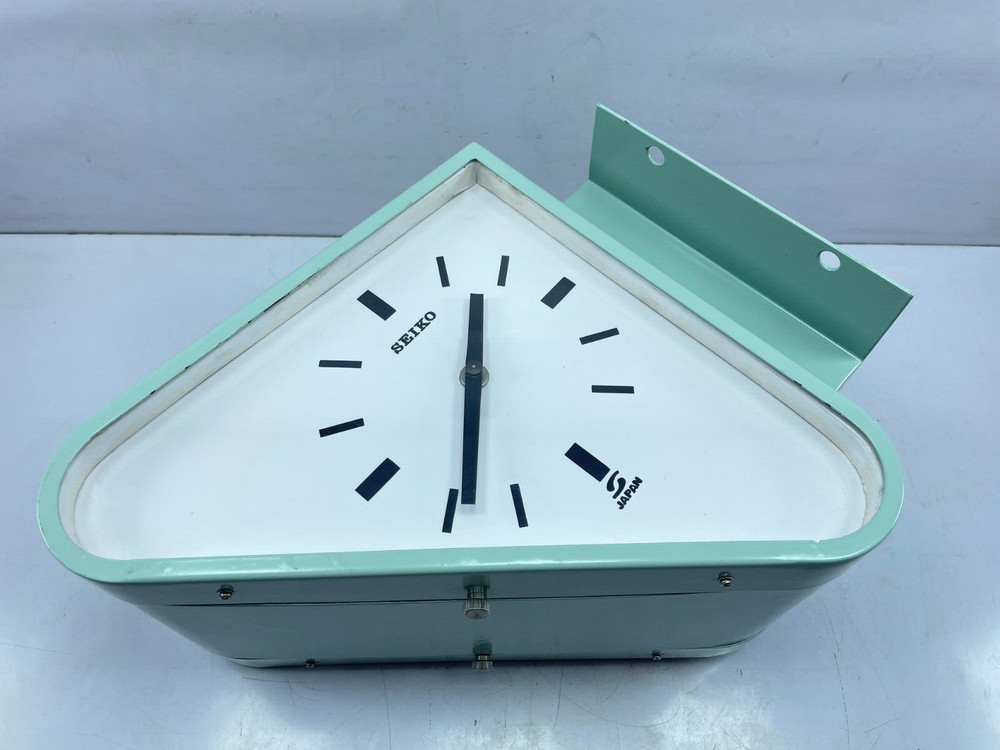 MC-018 Seikosha MC-271 Both Side Dialer Slave Clock Vintage Triangular Secondary