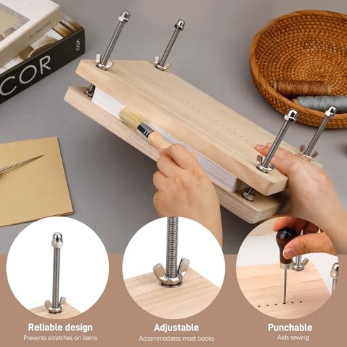 Bookbinding Press, Book Binding Kits, Book Binding Materials, Book Press