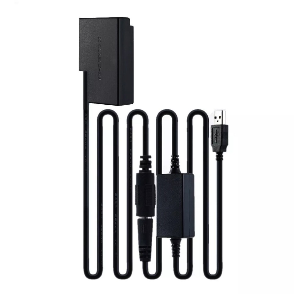 DR-E18 DC Coupler LP-E17 Dummy Battery+USB Power Cable For Canon EOS RP 77D 850D