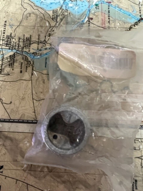 Perko #528C0699A 1" Chrome Deck Cap.