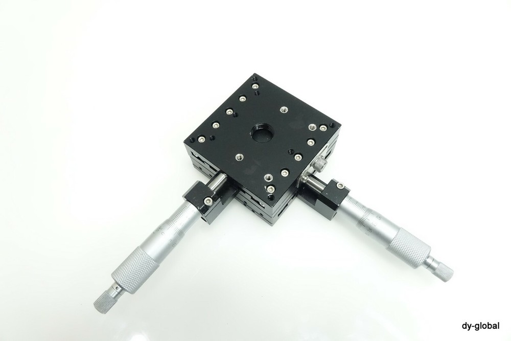 Manual XY Axis Stage 80X80 stroke +/- 13mm Optical Vision Precise positioner #5