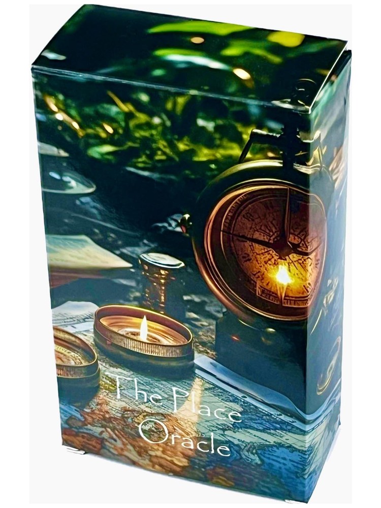 Trikendou The Place Oracle Cards Deck - Tarot for Medium, Multicolor