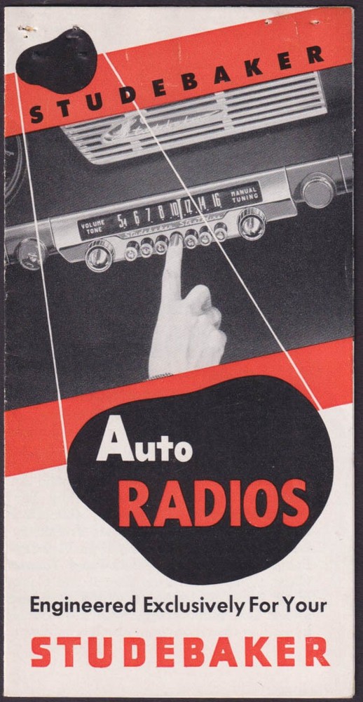 1947 Studebaker Stratoline & Starline Auto Radios folder