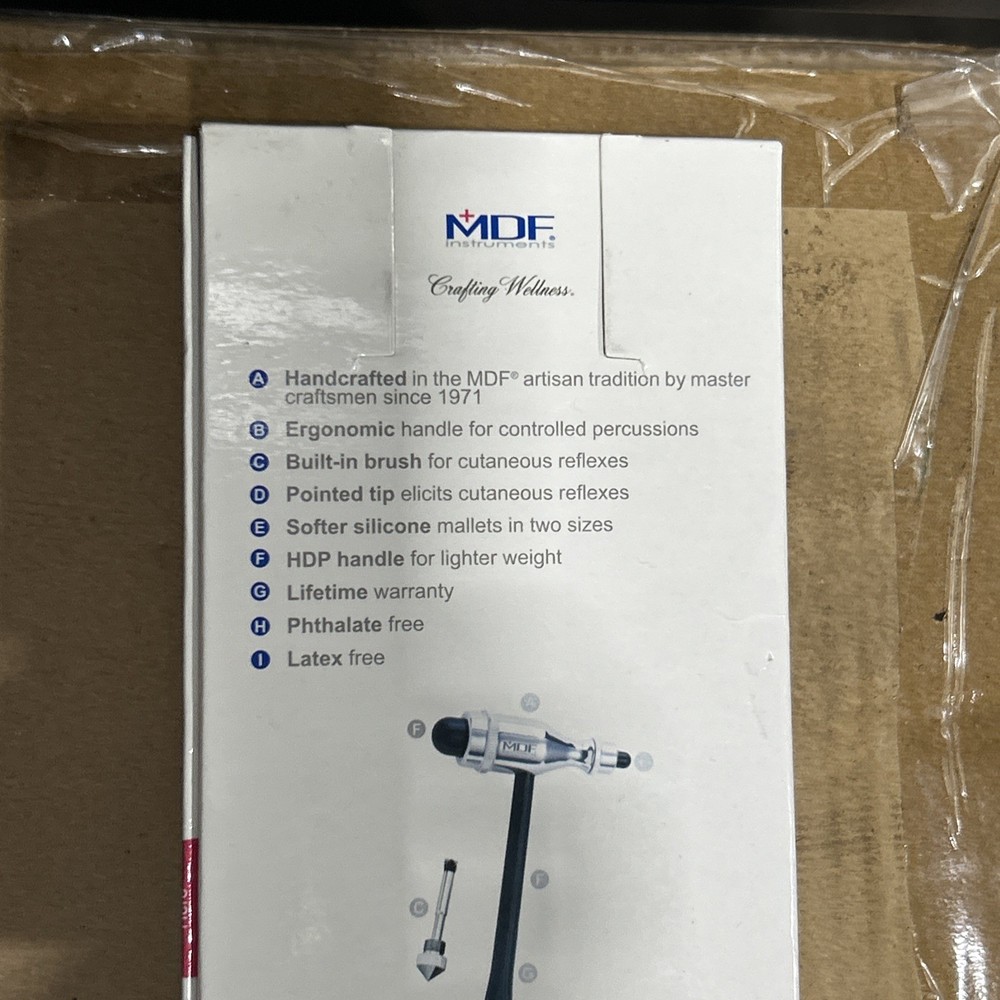 MDF Instruments, Tromner Neurological Reflex Hammer with Pointed tip Handle ...