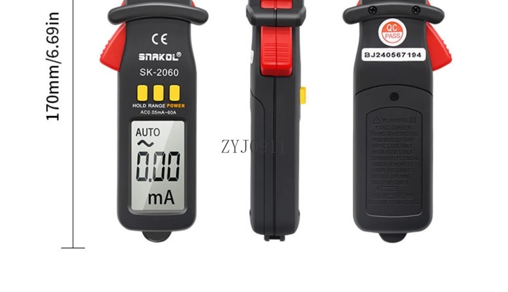 Clamp Meter Leakage Current Measurement AC Leakage Current Microcurrent