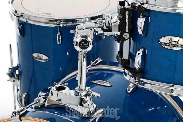 Pearl Professional Maple 3-piece Shell Pack - Sheer Blue