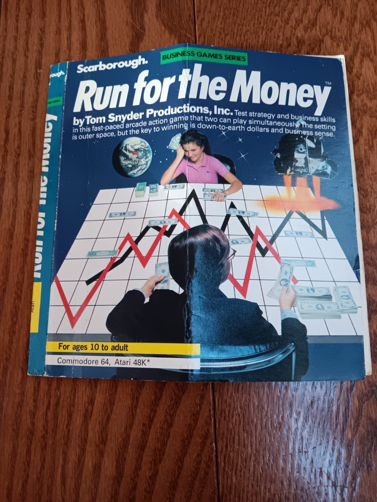 Commodore 64 Run For The Money Computer Software Tested/Works