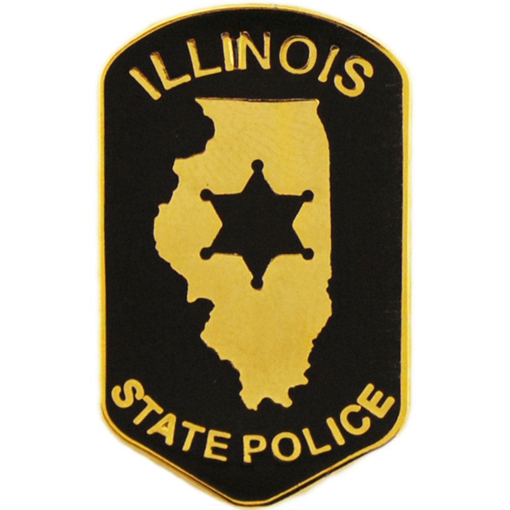 Illinois State Trooper Pin 1"