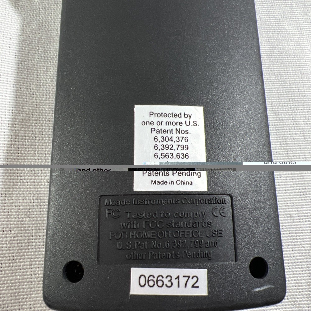 Meade Autostar 35-4700-03 Digital Remote Controller