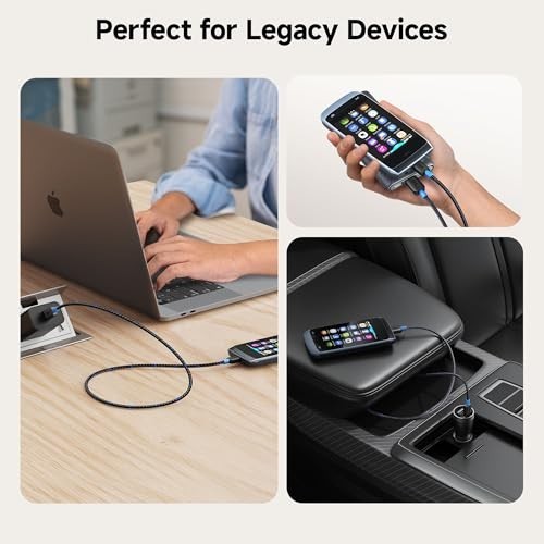 Cable Matters Braided USB C to Micro USB Cable - 3.3Ft, Micro-Usb to USB-C Cable