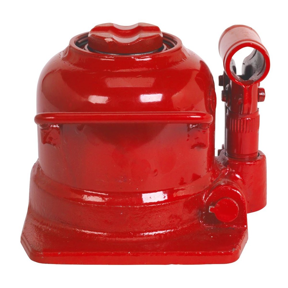 Sealey Bottle Jack 10tonne Low Entry Telescopic Overload Valve 4pc Handle