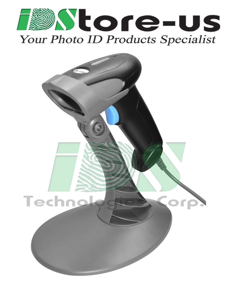 3nStar SC050 Laser Handheld Barcode 1D Scanner with Base IP54